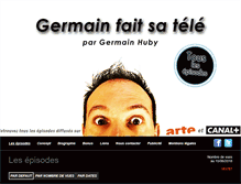 Tablet Screenshot of germainfaitsatele.com